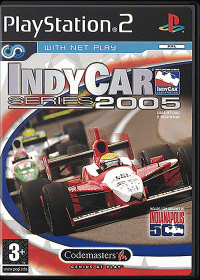 IndyCar Series 2005 PAL Playstation 2 PAL box art